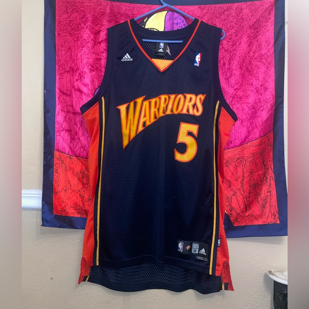 Vintage baron davis warriors jersey